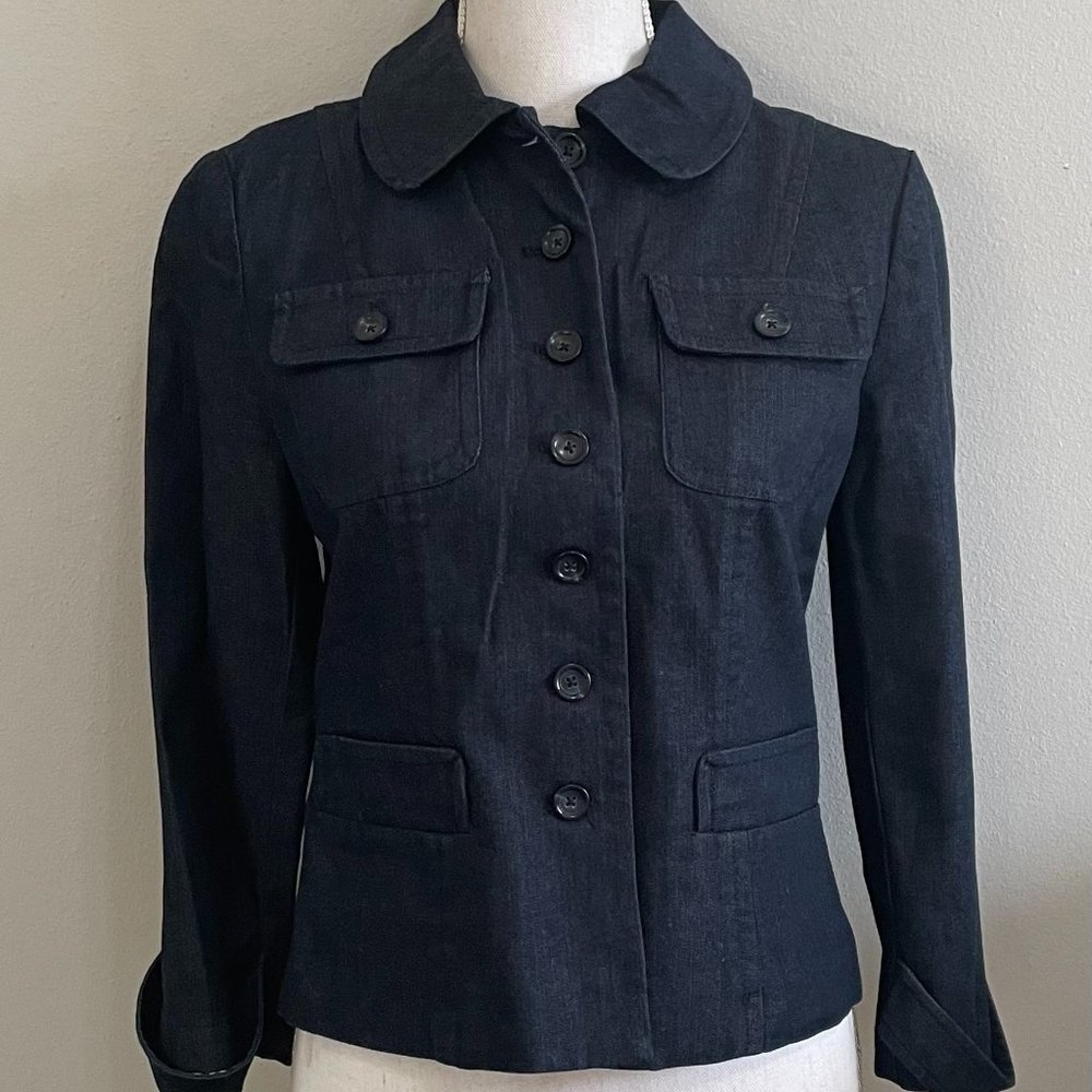 Ann Taylor Button Down Denim